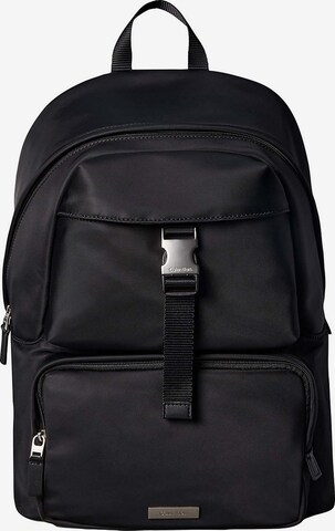 Sac à dos Calvin Klein en noir : devant