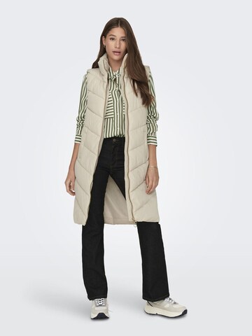 Gilet 'Finno' JDY en beige