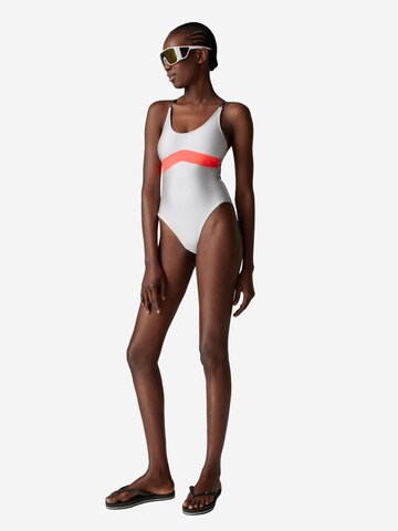 Bogner Fire + Ice Swimsuit 'Fabula' in Silver