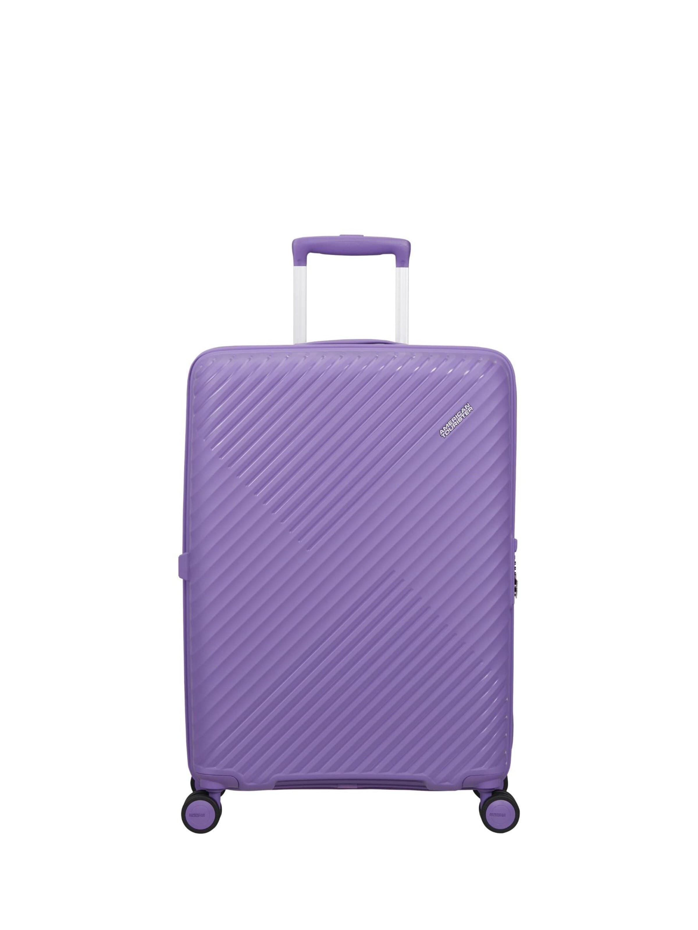 Trolley 'AMERICAN TOURISTER DIABLAST/SPINNER 78/29 EXP TSA Valigie e Trolley' di American Tourister in lilla: frontale