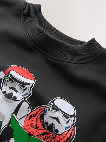 Next Пуловер 'Christmas Star Wars Stormtrooper' в черно