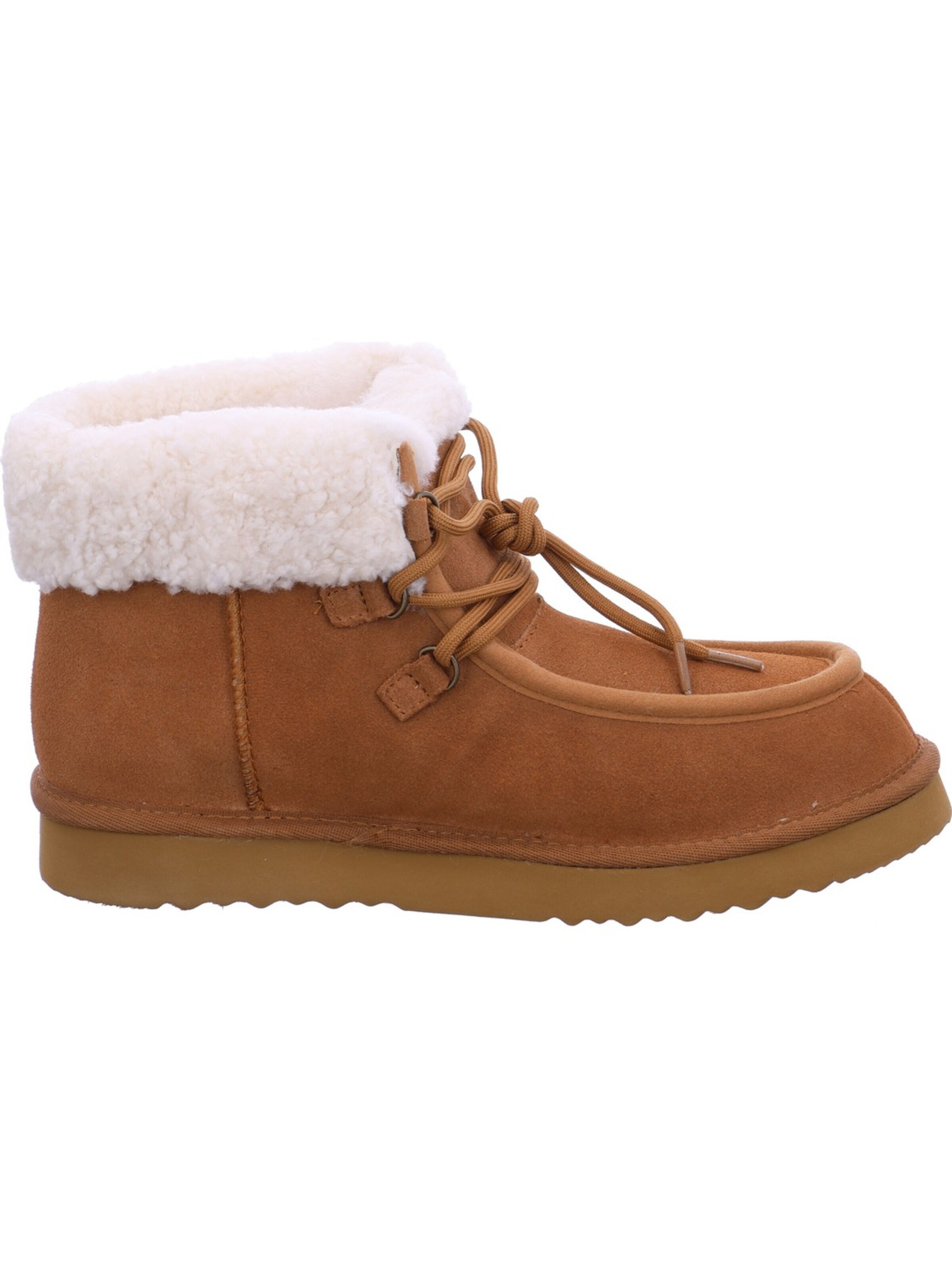 OOG Lace-Up Boots in Brown