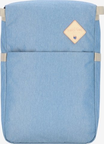 Harvest Label Backpack 'Dewa' in Blue: front