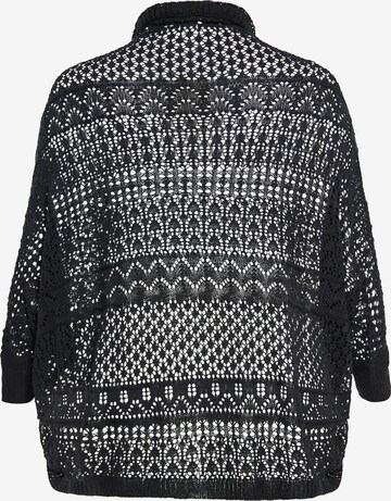 usha FESTIVAL Knit cardigan in Black