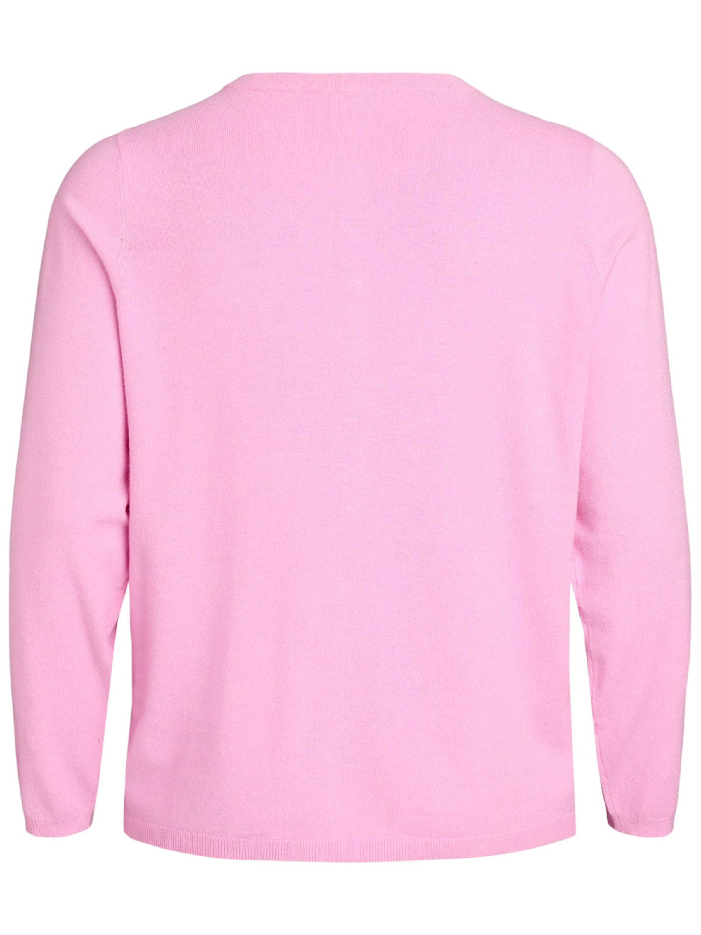 Zizzi Вязаная кофта 'Caella' в Ярко-розовый