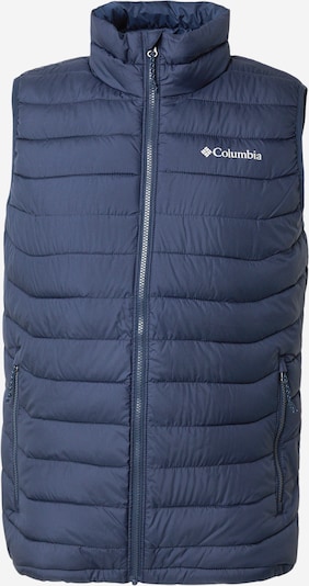 COLUMBIA Спортивная жилетка 'Powder Lite II' в размере S в Темно-синий / Белый, Обзор товара