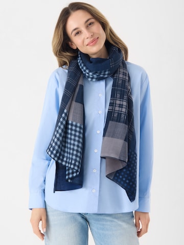 CODELLO Scarf in Blue: front