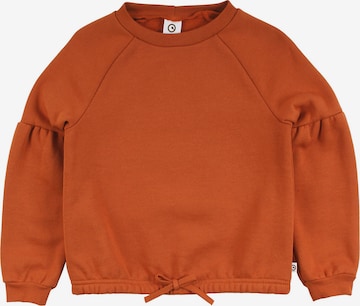 Müsli by GREEN COTTON Sweatshirt in Orange: front