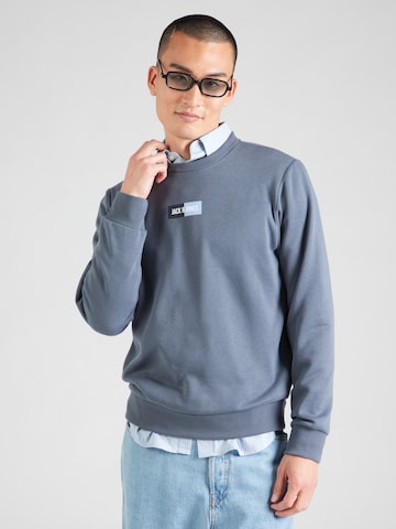JACK & JONES - Sudadera 'JJPAN' en azul: frente