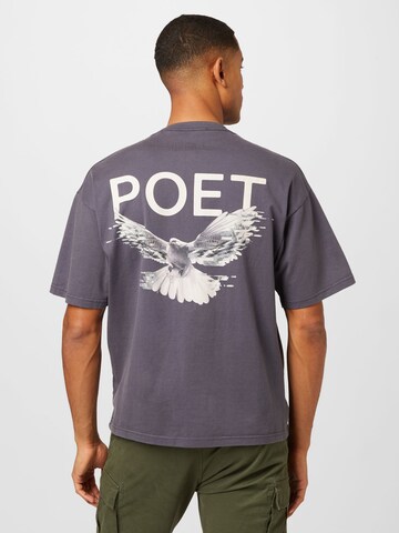 Young Poets - Camiseta 'Yoricko' en gris