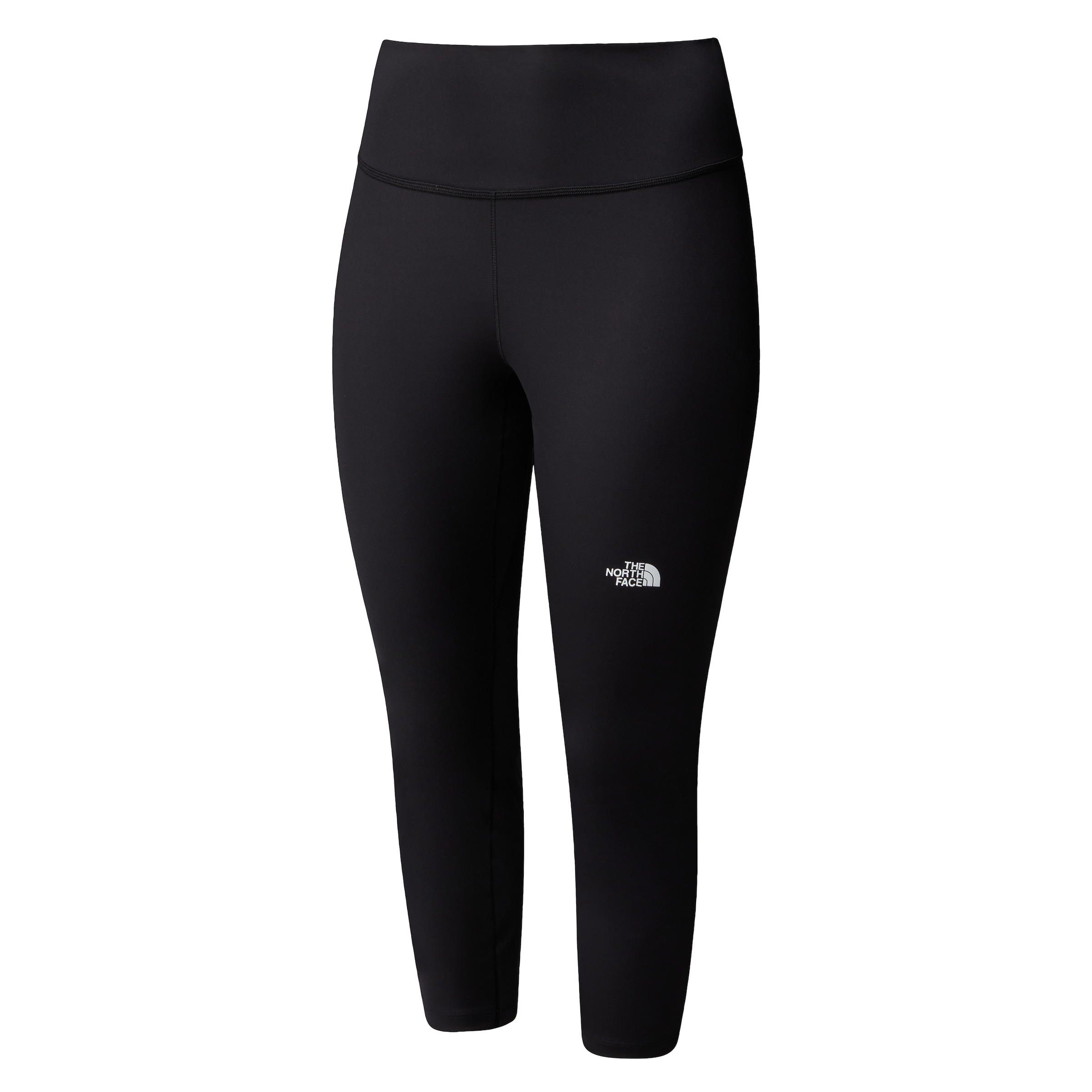 THE NORTH FACE Skinny Workout Pants in Black: front