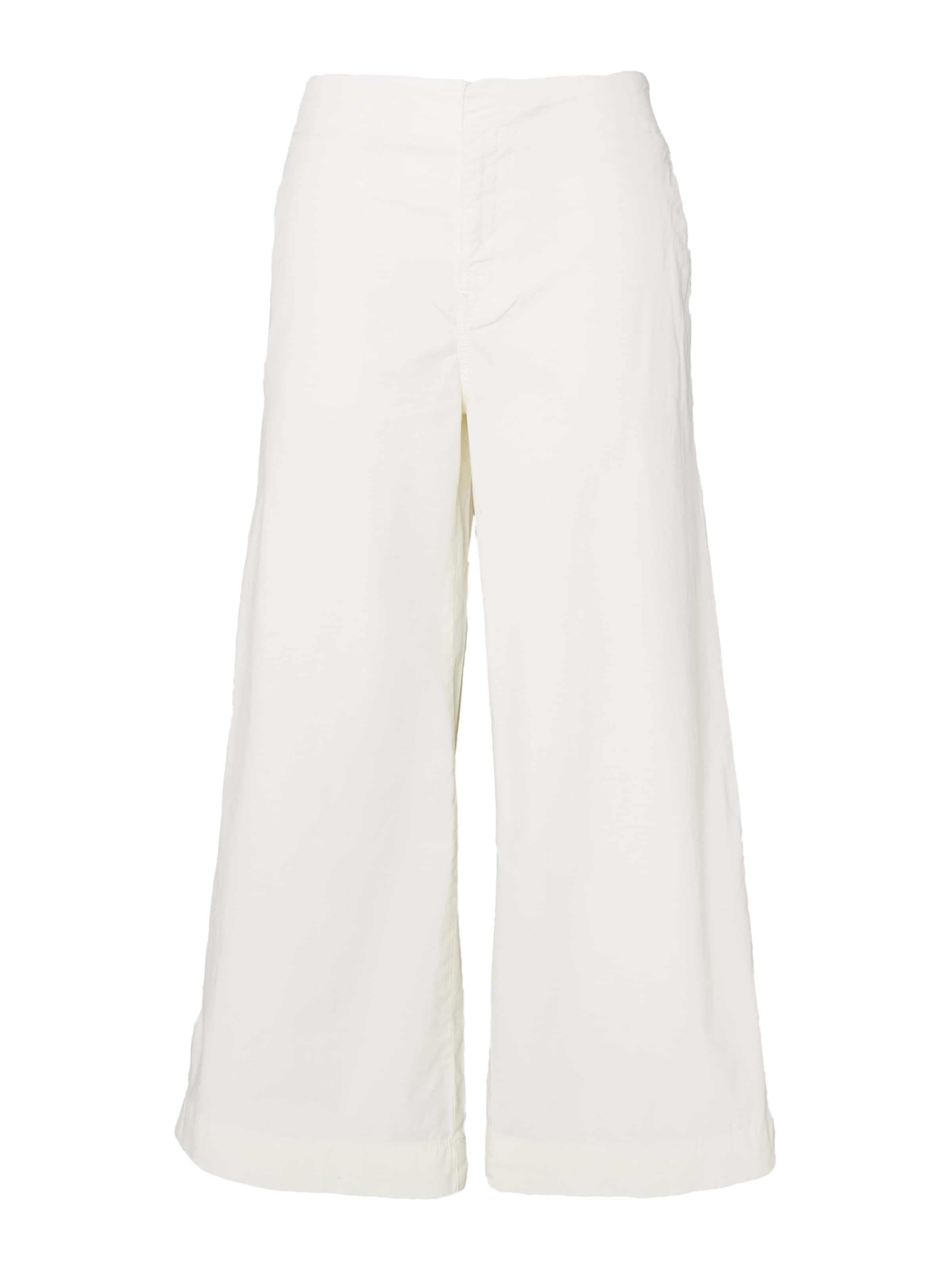 BOSS Wide Leg Hose 'C_Tahiana-D' in Weiß: Vorderseite