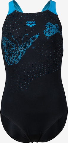 Maillot de bain ARENA en noir : devant