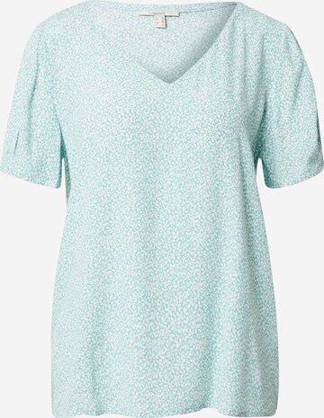 ESPRIT Blouse 'Marocian' in Blue: front