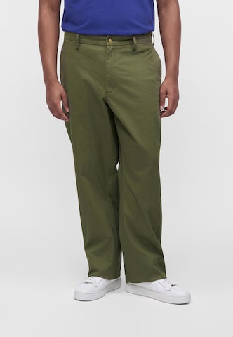 žalia TOMMY HILFIGER Standartinis „Chino“ stiliaus kelnės 'DENTON ESSENTIAL': priekis