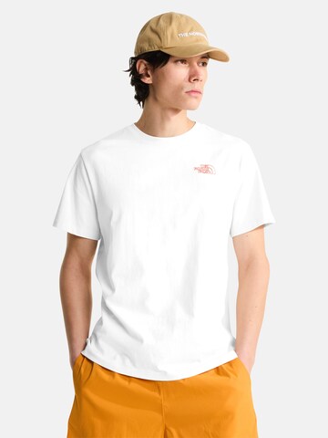 THE NORTH FACE T-Shirt 'Flower Scribble' in Weiß