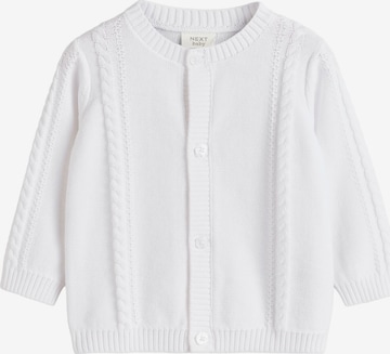 balta Next Kardiganas: priekis