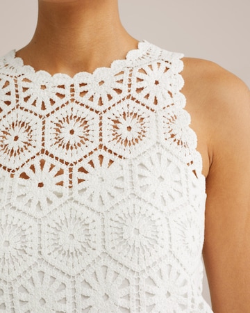 WE Fashion Knitted top in White