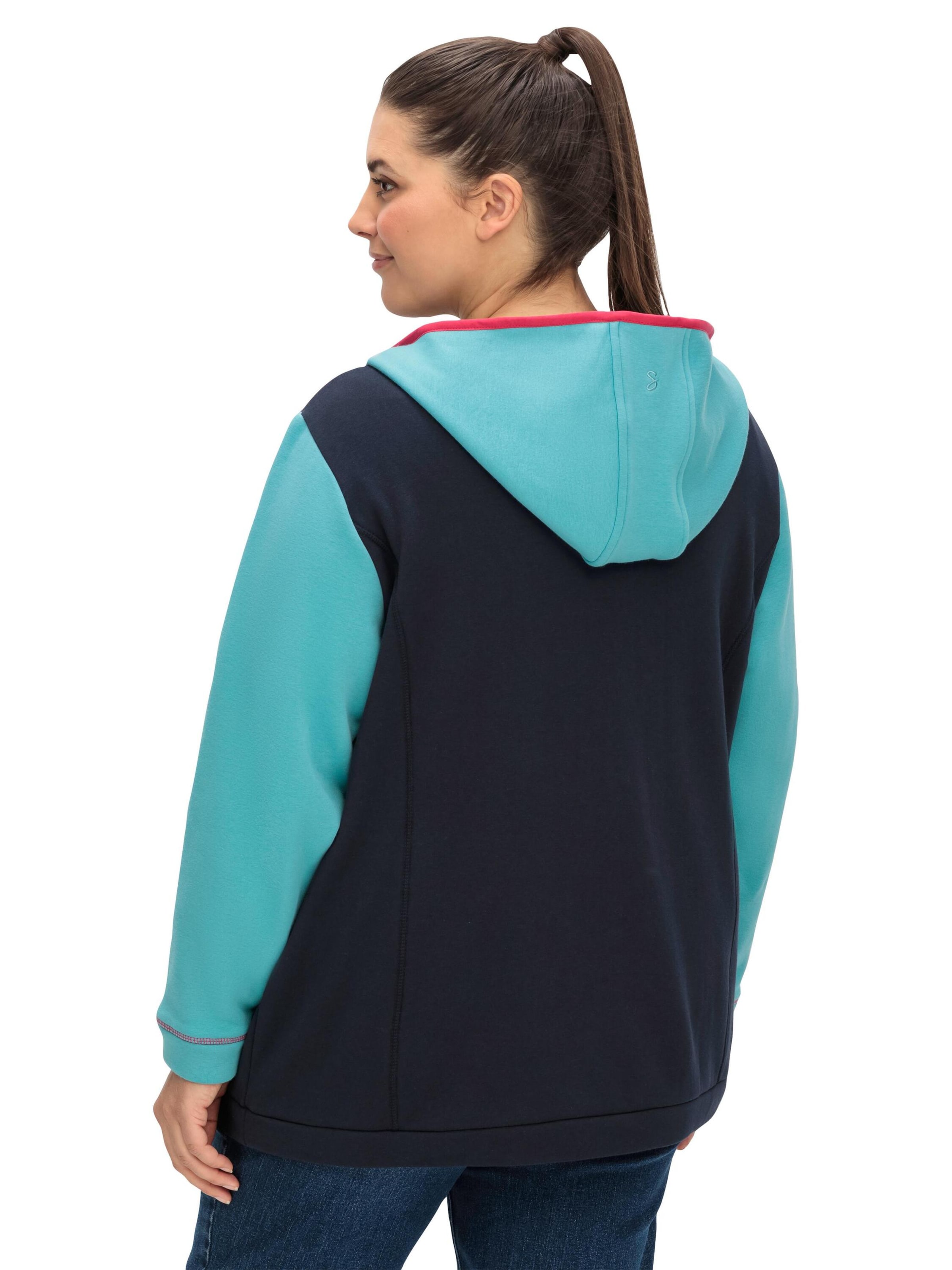 SHEEGO Funktionsfleecejacke in Blau