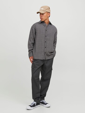 JACK & JONES Regular Cargo Pants in Grey