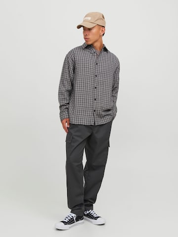 JACK & JONES Regular Cargo Pants in Grey