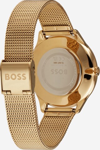 BOSS Analoguhr in Gold