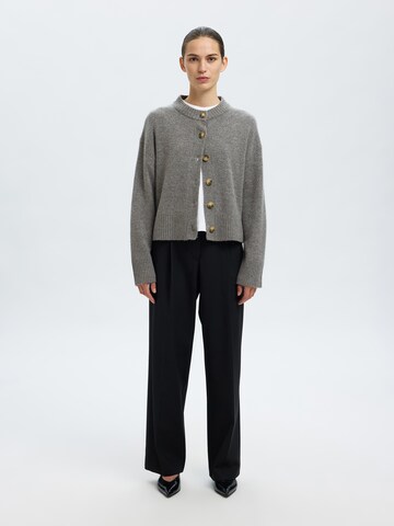 Cardigan 'SLFCILLE' SELECTED en gris
