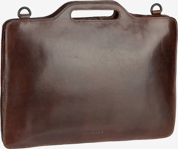 Harold's Laptop Bag 'Aberdeen' in Brown: front