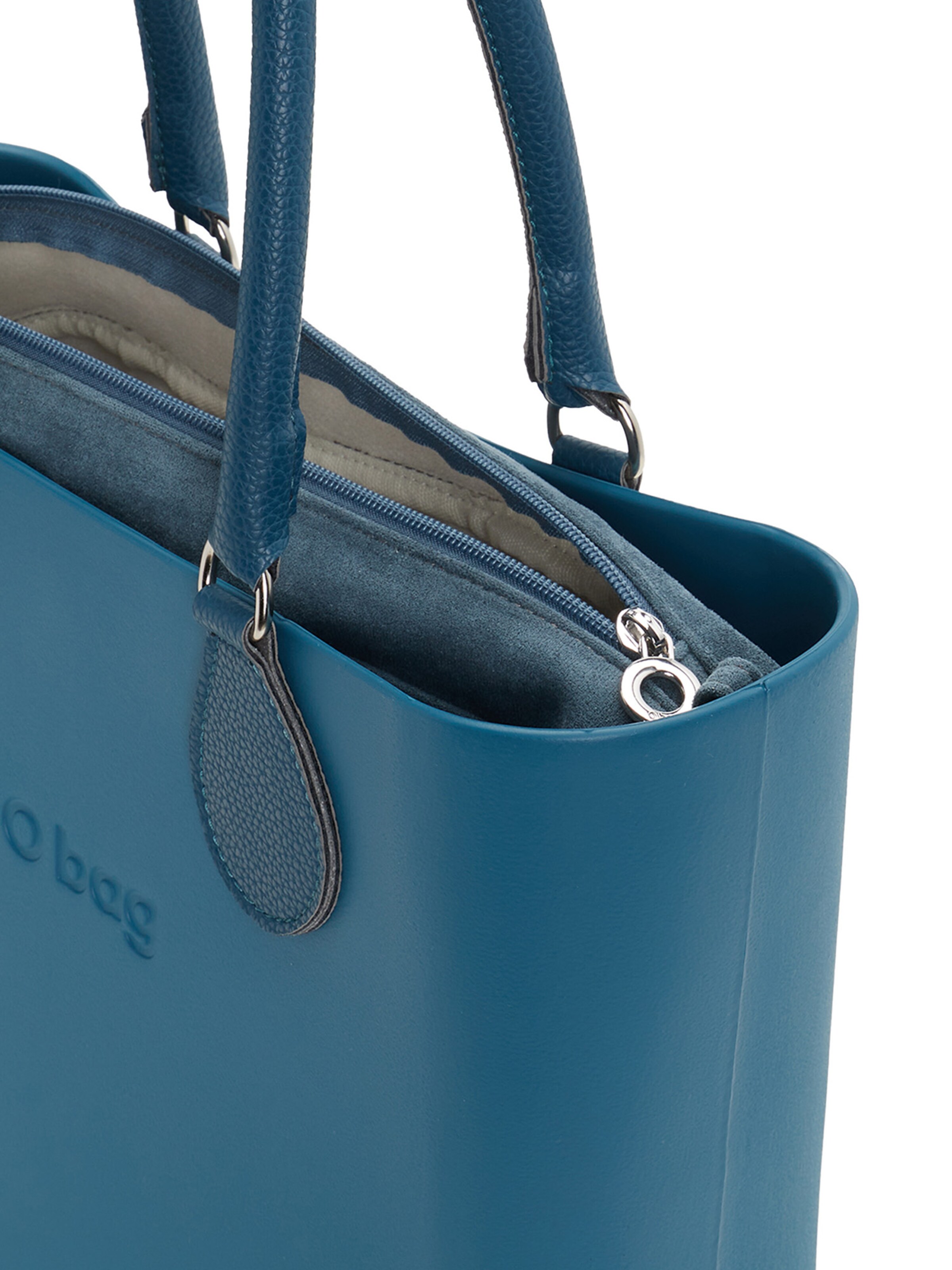 O bag Handtasche in Blau