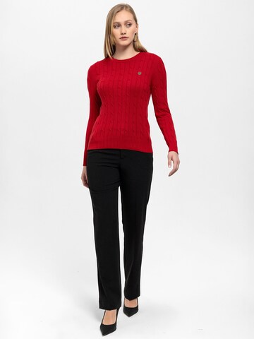 Antioch Pullover in Rot