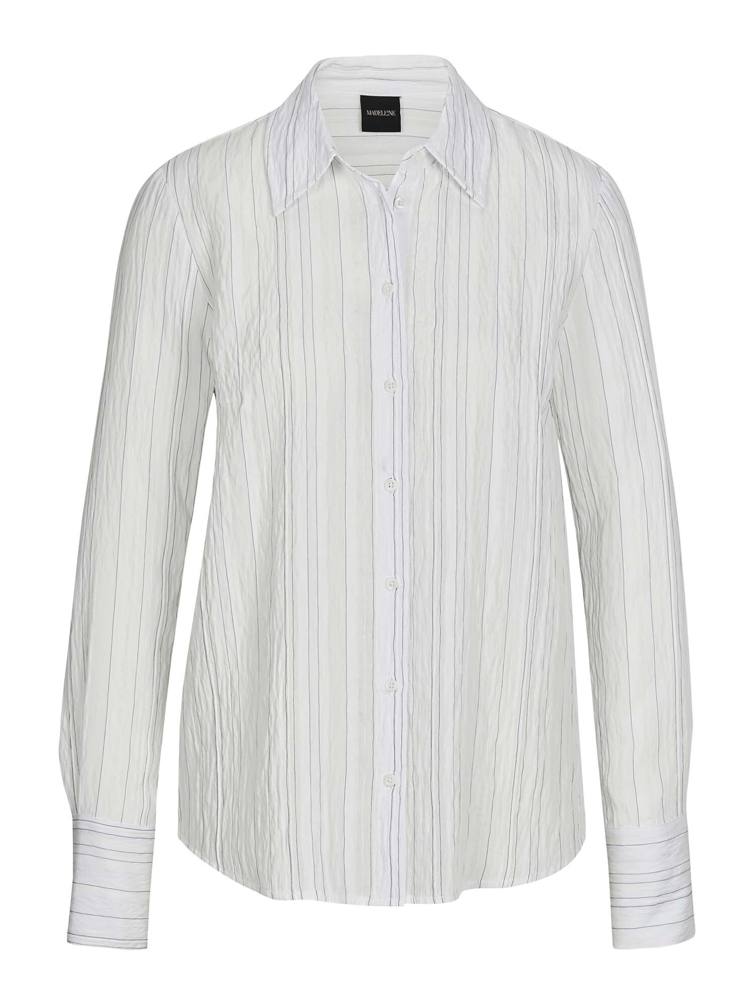 MADELEINE Blouse in Groen: voorkant