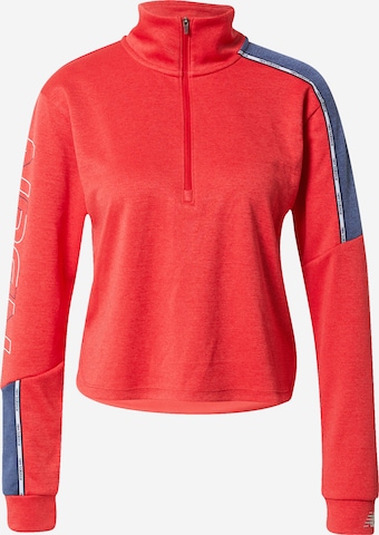 new balance Athletic Sweatshirt 'Accelerate Pacer' in Red: front