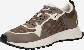 Sneaker bassa 'Jonah' di BOSS in beige: frontale