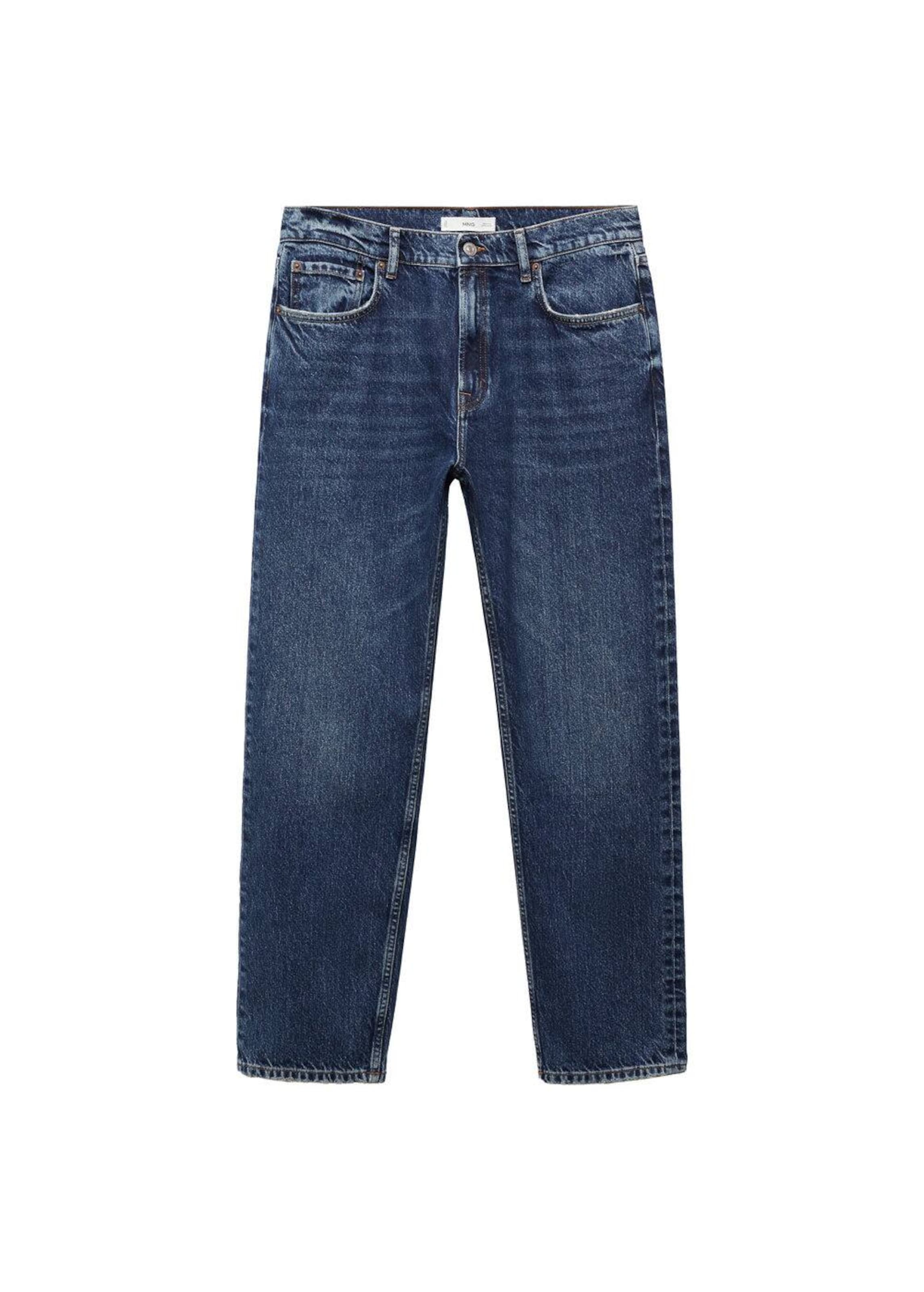 MANGO MAN Regular Jeans 'Moby' in Blue: front