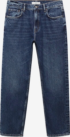 MANGO MAN Regular Jeans 'Moby' in Blauw: voorkant