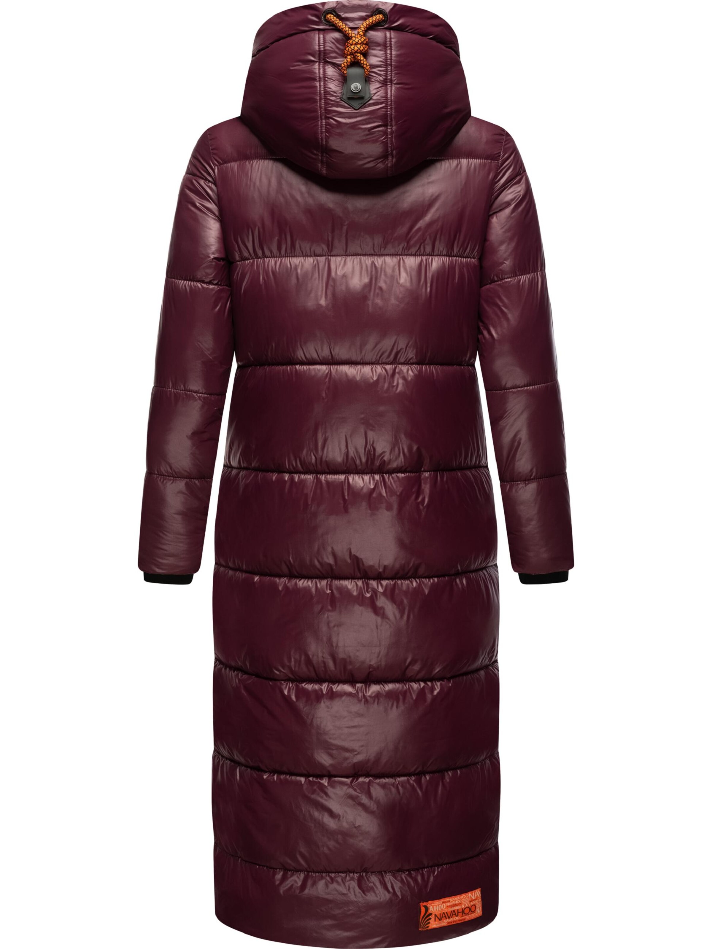 NAVAHOO Vinterfrakke 'Schmuseengel' i rød