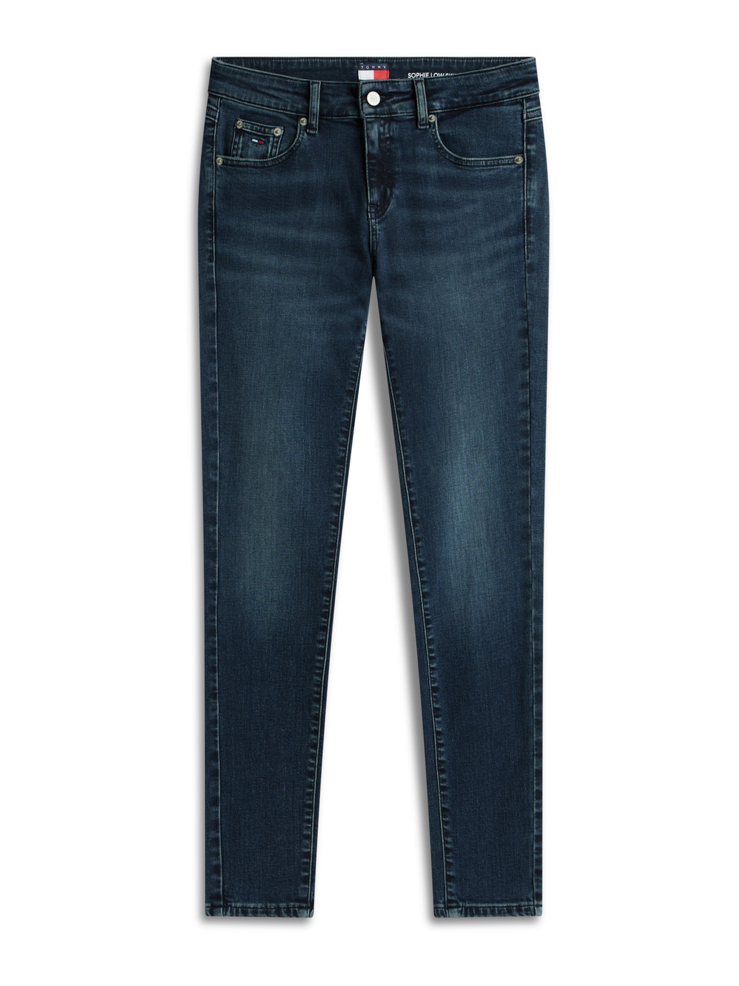 Tommy Jeans Skinny Jeans in Blue: front