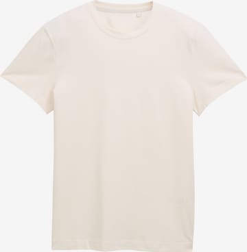 TOM TAILOR T-Shirt in Beige: Vorderseite