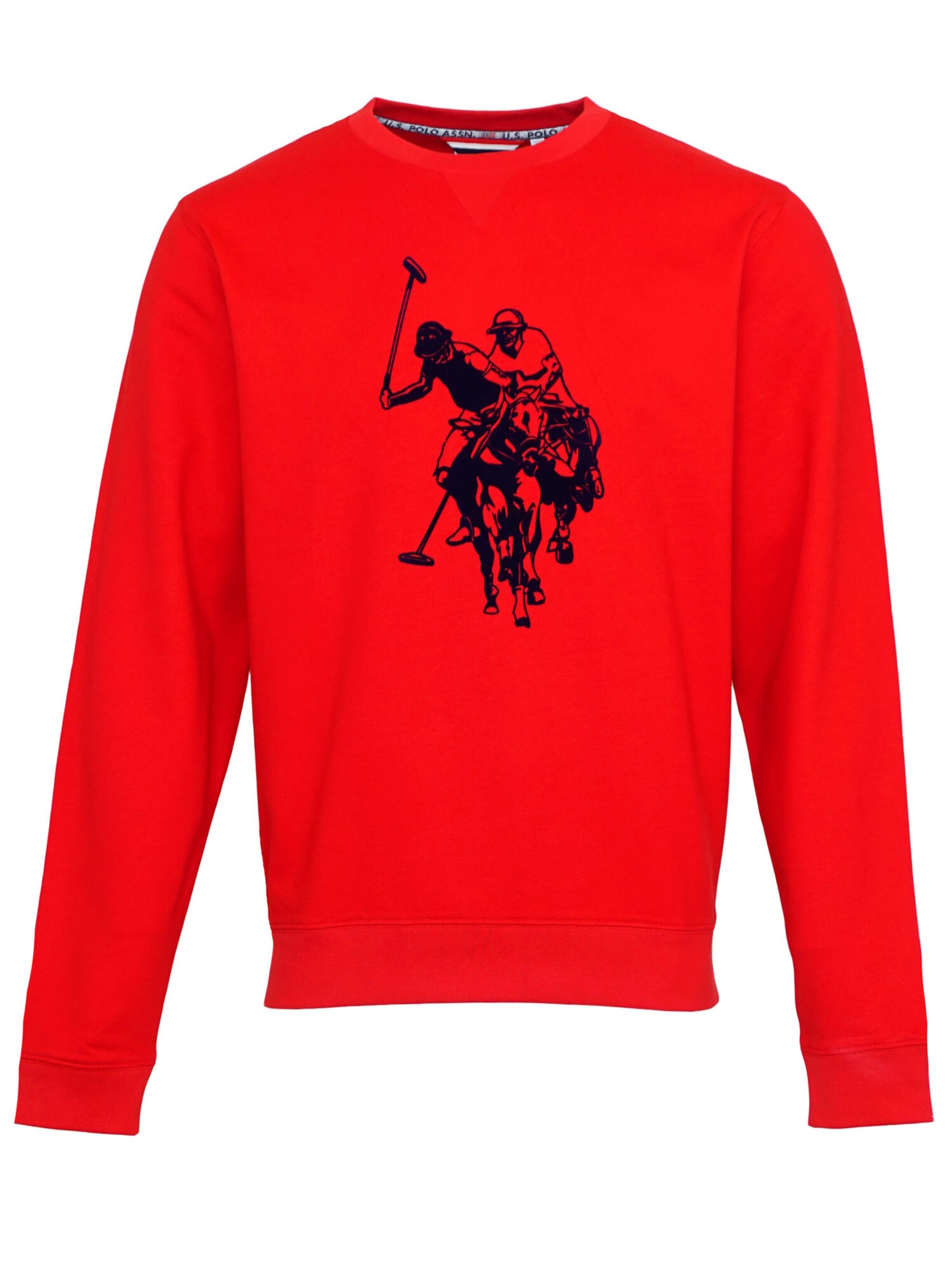 U.S. POLO ASSN. Sweatshirt in Red: front