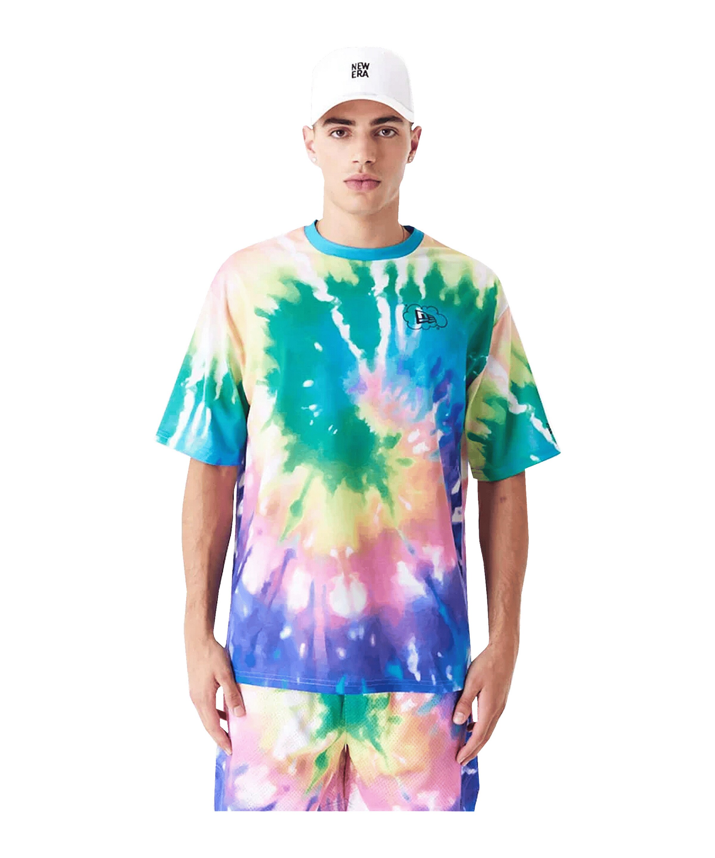 NEW ERA Performance Shirt in Blue: front