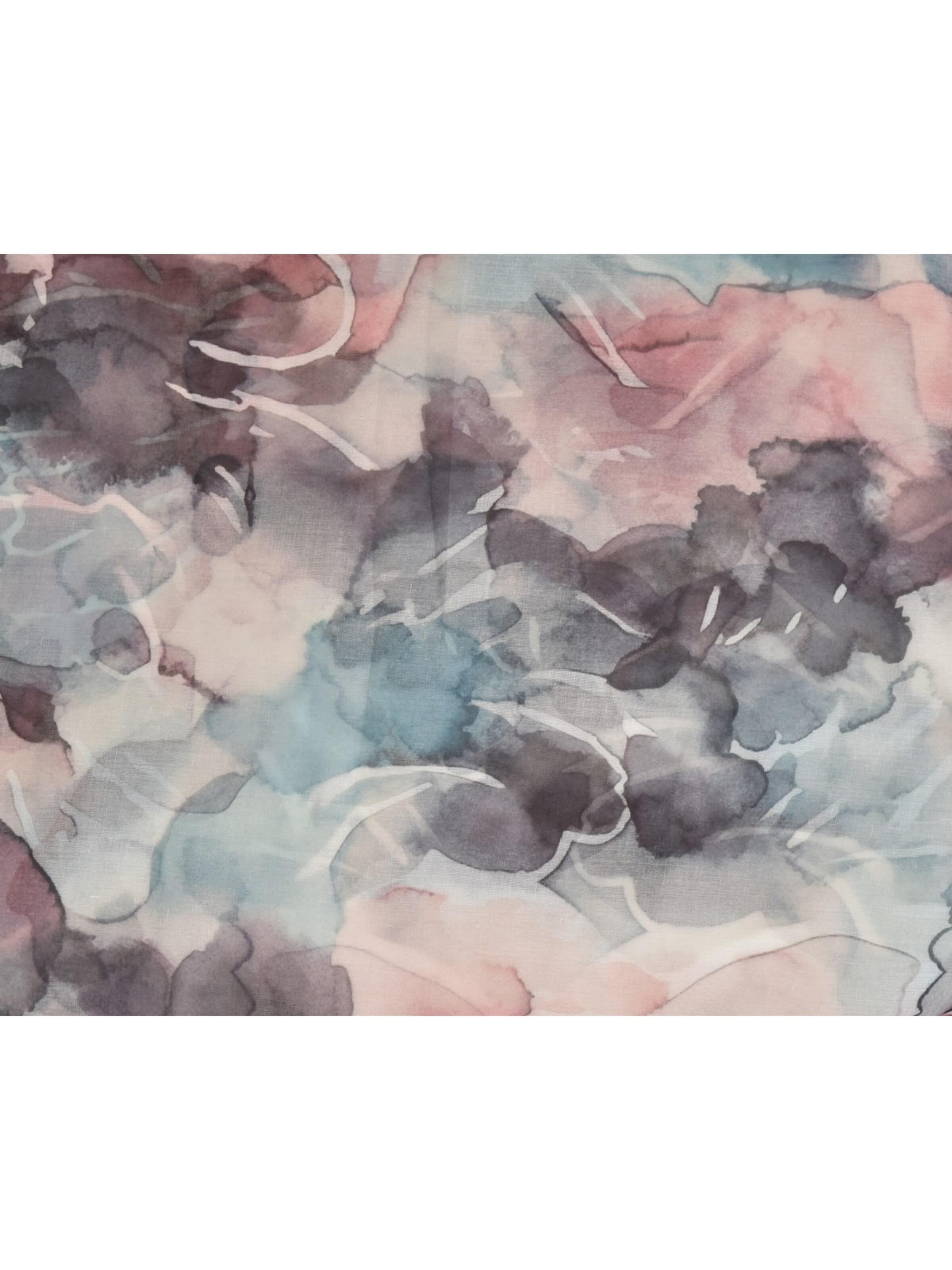 styleBREAKER Schlauchschal 'Aquarell Loop Floral'‌‌‌‌‌‌ in Pink
