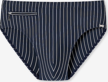 SCHIESSER Swim Trunks in Blue: front