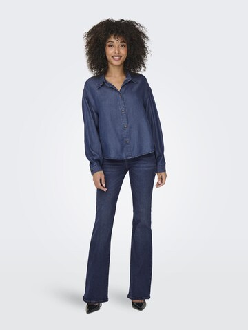 Chemisier 'ONLCharis' ONLY en bleu