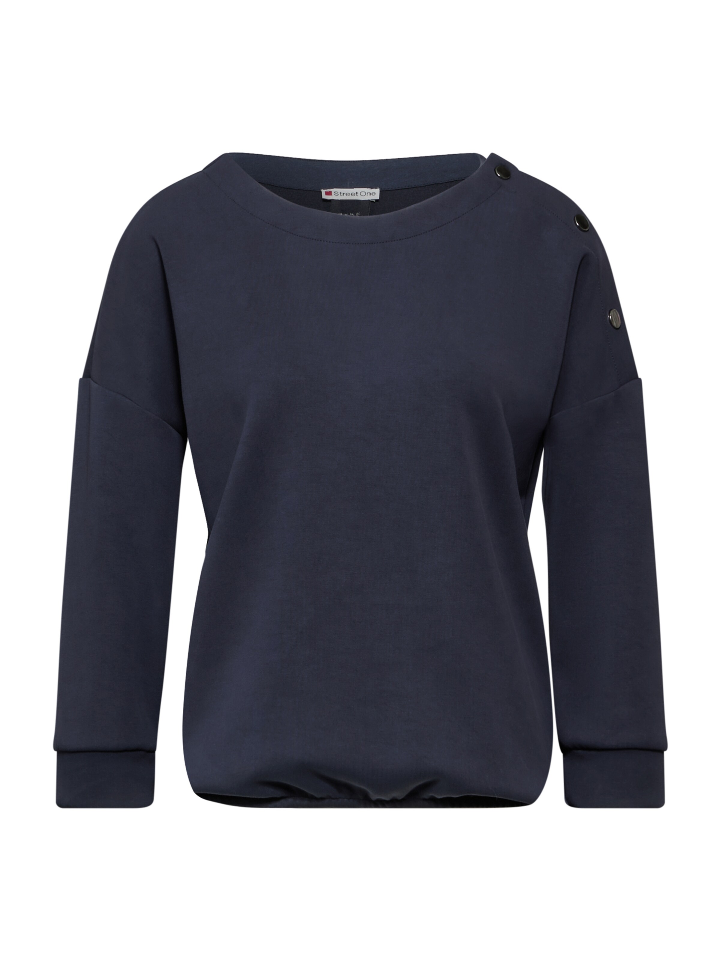 STREET ONE Sweatshirt in Blue: front