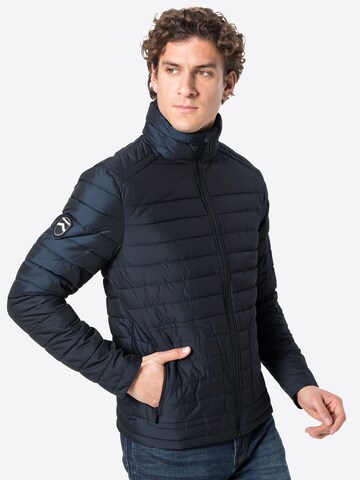 Superdry Between-season jacket 'Fuji' in Blue: front