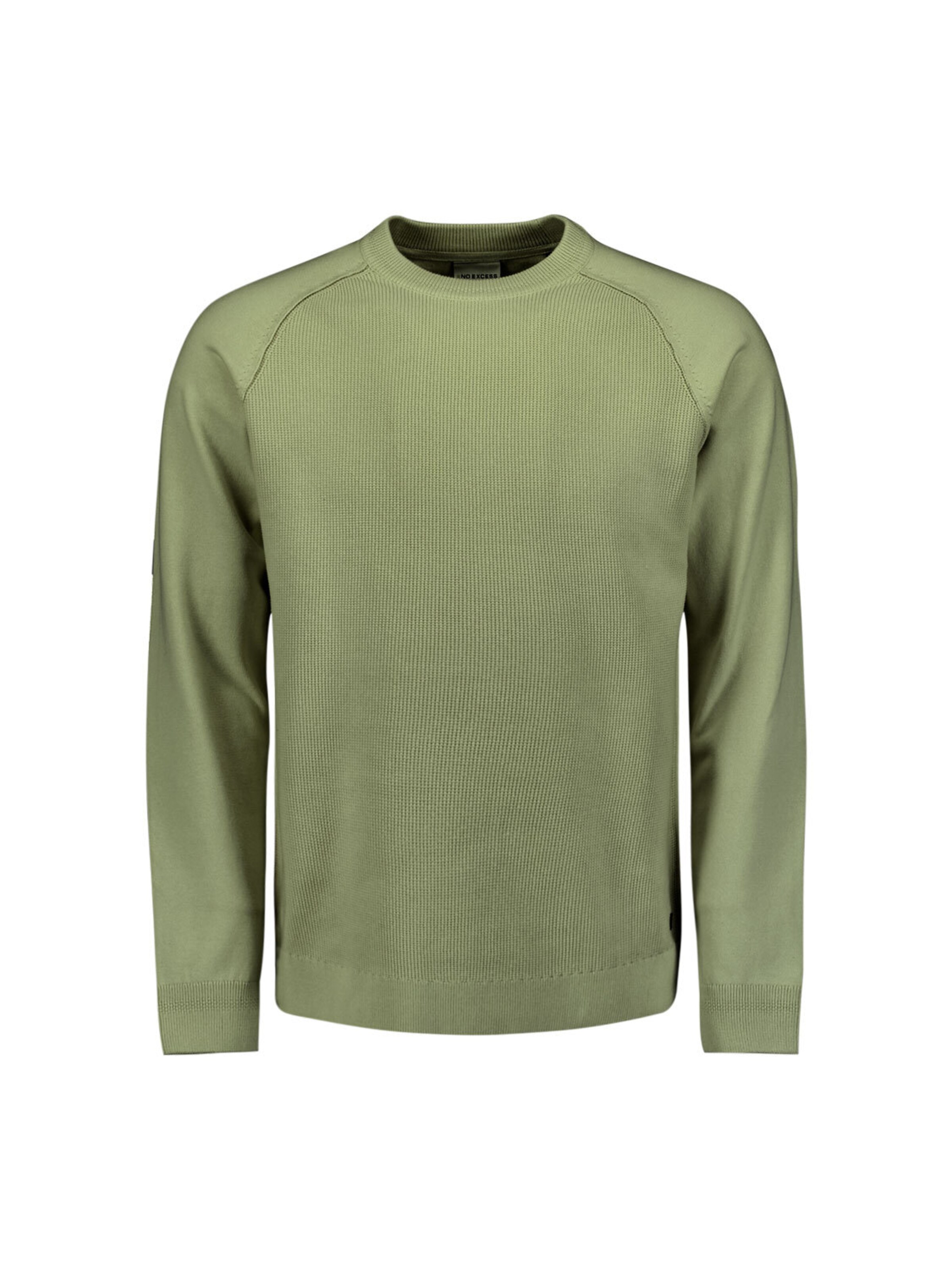 No Excess Sweater in Green: front