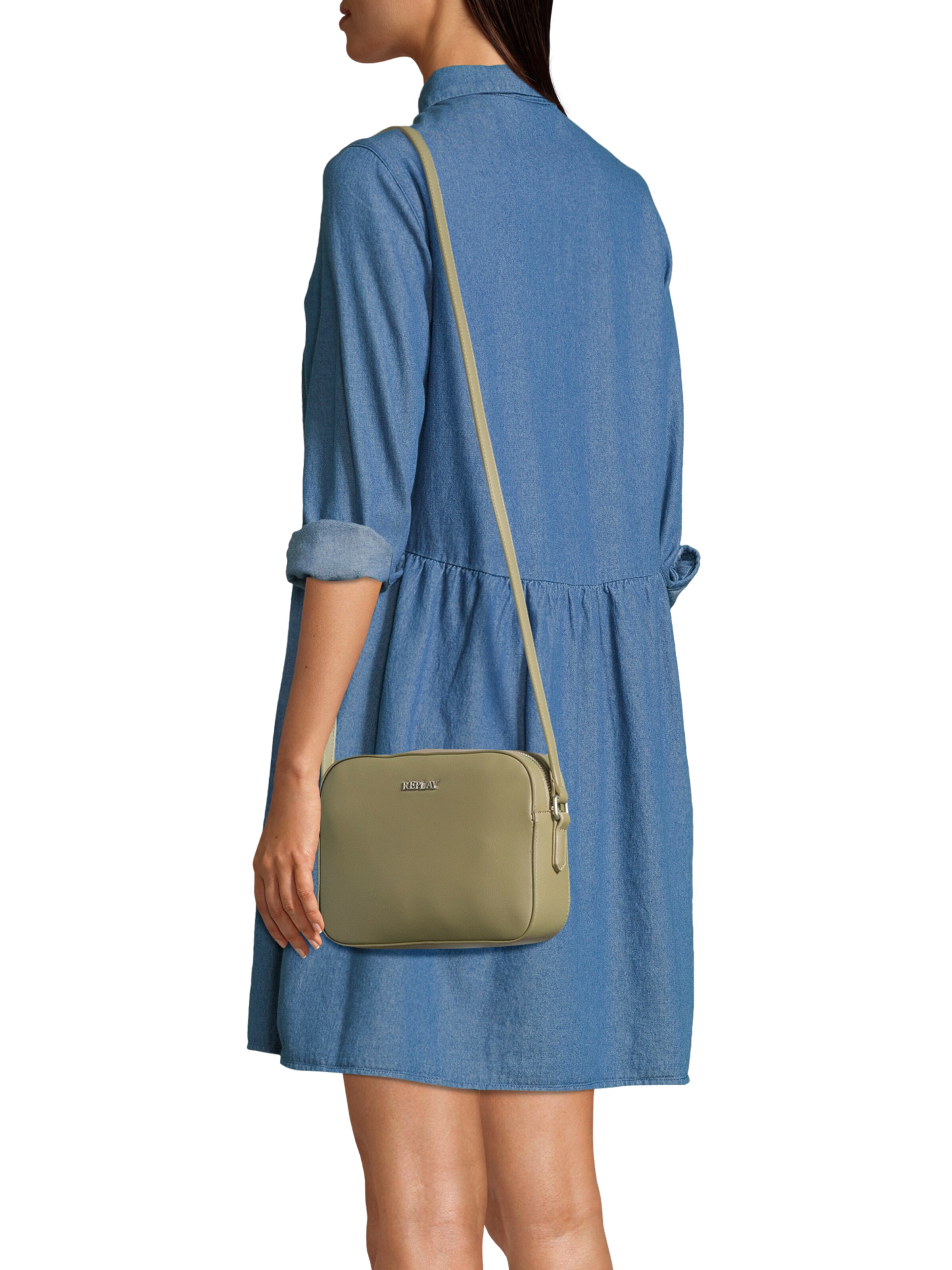 REPLAYTorba preko ramena - zelena boja