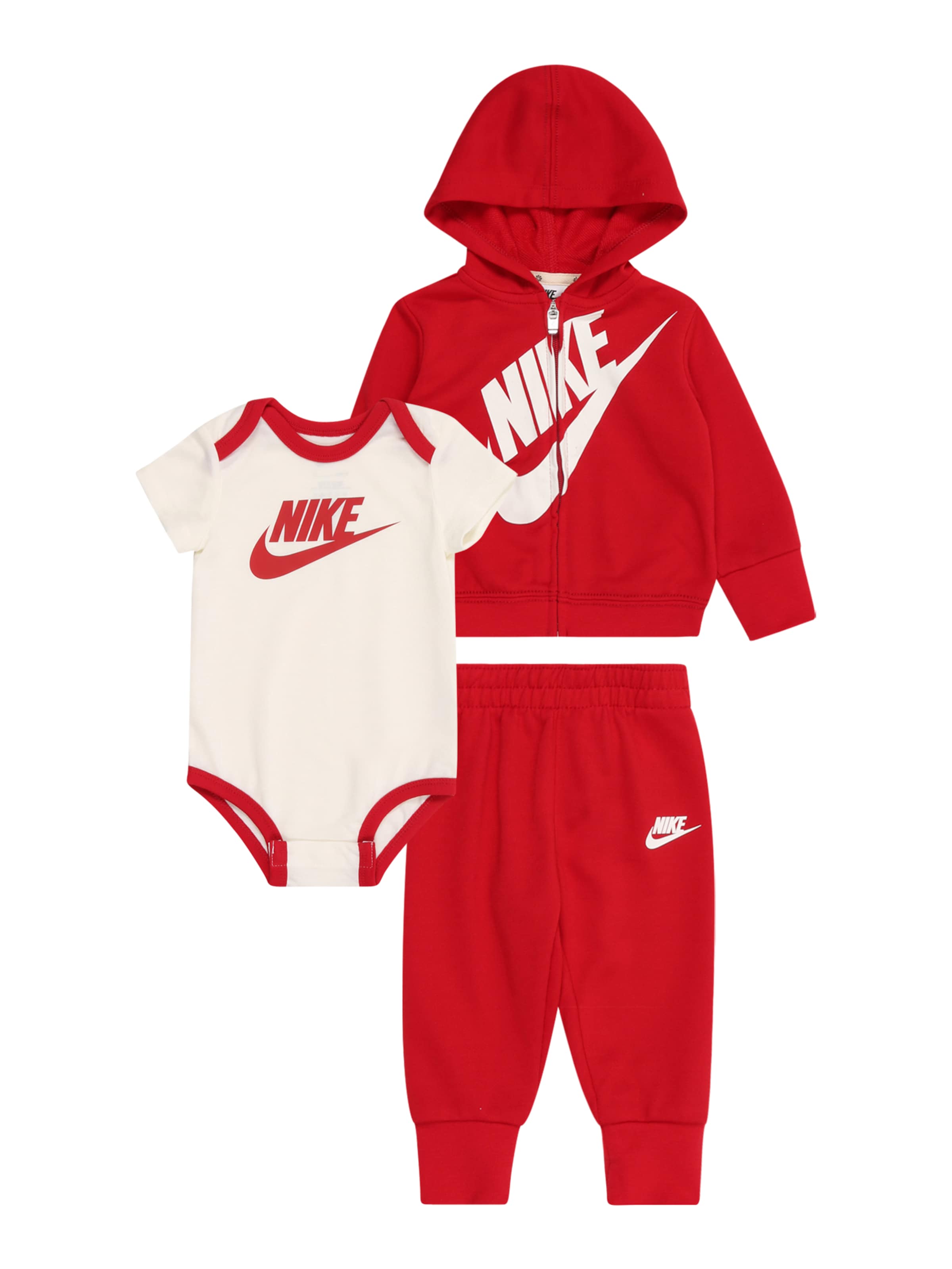 Set de la Nike Sportswear pe roșu: față