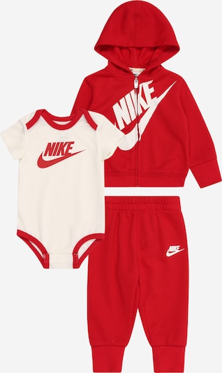 50-56 dydžio Rinkinys iš Nike Sportswear, spalva – raudona / balta / balkšva, Prekių apžvalga