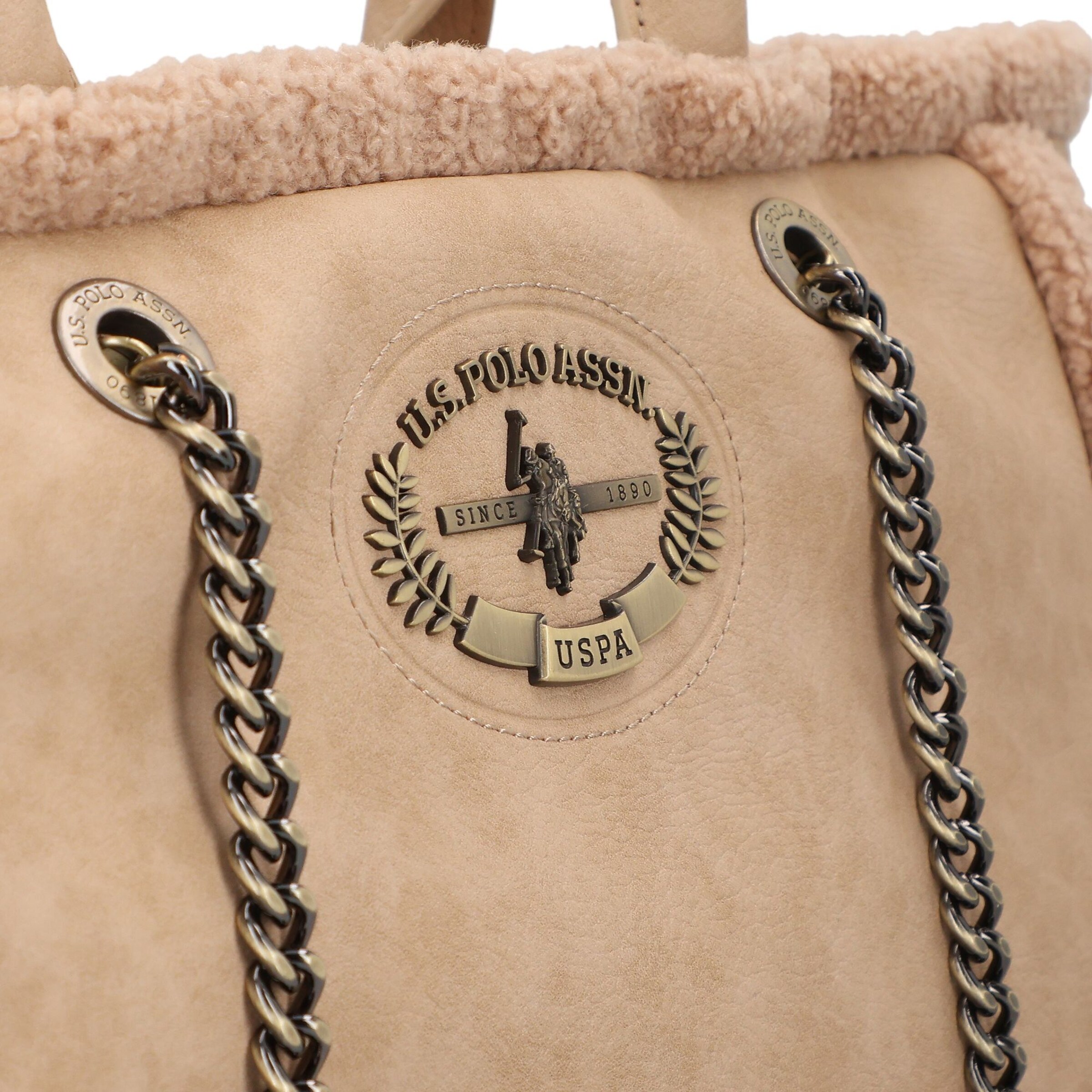 Cabas 'Holly' U.S. POLO ASSN. en beige